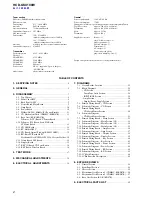 Preview for 2 page of Sony HCD-GSX100W - Mini Hi-fi Component System Service Manual