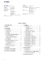 Preview for 2 page of Sony HCD-GSX75 - System Components Service Manual
