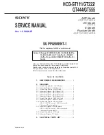 Предварительный просмотр 93 страницы Sony HCD-GT111 Service Manual