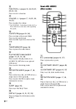 Предварительный просмотр 12 страницы Sony HCD-GTZ4i - Compact Disc Receiver Component Operating Instructions Manual