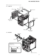 Предварительный просмотр 9 страницы Sony HCD-GX255 Service Manual