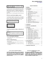 Preview for 3 page of Sony HCD-GX30 Service Manual