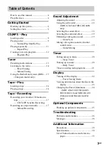 Preview for 3 page of Sony HCD-GX45 - System Components Operating Instructions Manual