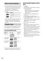 Preview for 4 page of Sony HCD-GX45 - System Components Operating Instructions Manual