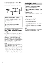 Preview for 8 page of Sony HCD-GX45 - System Components Operating Instructions Manual