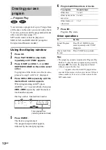 Preview for 12 page of Sony HCD-GX45 - System Components Operating Instructions Manual