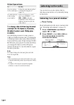 Preview for 14 page of Sony HCD-GX45 - System Components Operating Instructions Manual