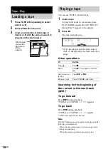 Preview for 16 page of Sony HCD-GX45 - System Components Operating Instructions Manual