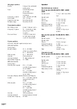 Preview for 32 page of Sony HCD-GX45 - System Components Operating Instructions Manual