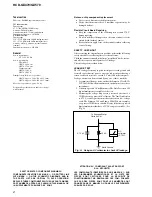 Предварительный просмотр 2 страницы Sony HCD-GX470 Service Manual