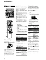 Предварительный просмотр 6 страницы Sony HCD-GX470 Service Manual