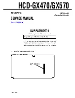 Предварительный просмотр 87 страницы Sony HCD-GX470 Service Manual