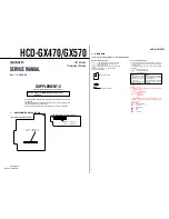 Предварительный просмотр 93 страницы Sony HCD-GX470 Service Manual