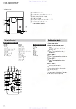 Предварительный просмотр 6 страницы Sony HCD-GX8000 Service Manual