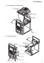 Предварительный просмотр 9 страницы Sony HCD-GX8000 Service Manual