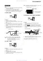 Предварительный просмотр 21 страницы Sony HCD-GX8000 Service Manual