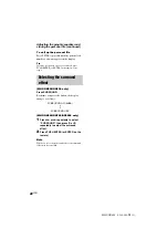 Preview for 22 page of Sony HCD-GX8800 - Hi Fi Components Operating Instructions Manual