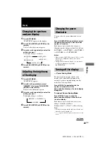 Предварительный просмотр 23 страницы Sony HCD-GX8800 - Hi Fi Components Operating Instructions Manual