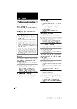 Preview for 30 page of Sony HCD-GX8800 - Hi Fi Components Operating Instructions Manual