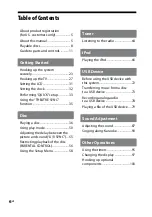 Preview for 6 page of Sony HCD-GZR333I Operating Instructions Manual