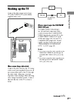 Preview for 27 page of Sony HCD-GZR333I Operating Instructions Manual