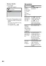 Preview for 46 page of Sony HCD-GZR333I Operating Instructions Manual