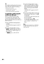 Preview for 48 page of Sony HCD-GZR333I Operating Instructions Manual