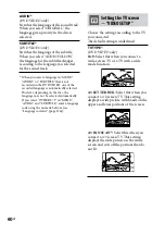 Preview for 60 page of Sony HCD-GZR333I Operating Instructions Manual