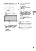 Preview for 65 page of Sony HCD-GZR333I Operating Instructions Manual