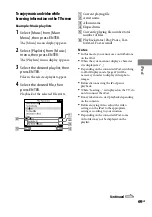 Preview for 69 page of Sony HCD-GZR333I Operating Instructions Manual