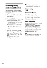 Preview for 78 page of Sony HCD-GZR333I Operating Instructions Manual