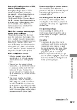 Preview for 121 page of Sony HCD-GZR333I Operating Instructions Manual