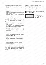 Preview for 3 page of Sony HCD-GZR888D Service Manual