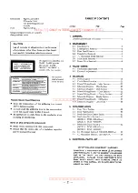 Предварительный просмотр 2 страницы Sony HCD-H12 Service Manual