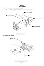 Предварительный просмотр 5 страницы Sony HCD-H12 Service Manual