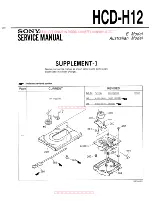 Предварительный просмотр 51 страницы Sony HCD-H12 Service Manual