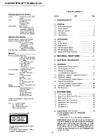 Предварительный просмотр 2 страницы Sony HCD-H1200 Service Manual