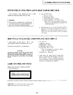 Предварительный просмотр 5 страницы Sony HCD-H1200 Service Manual