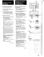 Preview for 47 page of Sony HCD-H1600 Operating Instructions Manual