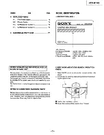 Предварительный просмотр 3 страницы Sony HCD-H1700 Service Manual