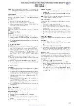 Предварительный просмотр 23 страницы Sony HCD-HDX277WC - Dvd Receiver Component Service Manual