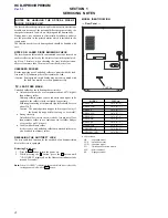 Preview for 4 page of Sony HCD-HPR90 - Receiver Component For Mini Hi-fi Systems Service Manual