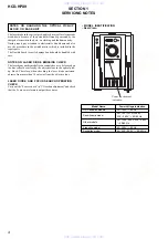 Предварительный просмотр 4 страницы Sony hcd-hpx10w Service Manual