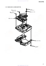 Предварительный просмотр 31 страницы Sony hcd-hpx10w Service Manual