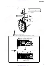 Предварительный просмотр 43 страницы Sony hcd-hpx10w Service Manual