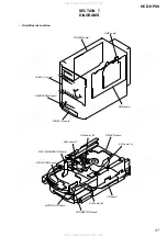 Предварительный просмотр 57 страницы Sony hcd-hpx10w Service Manual