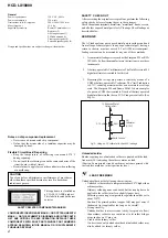 Предварительный просмотр 2 страницы Sony HCD-LX10000 - Cd Deck/receiver For High Power Mini Hi-fi System Service Manual