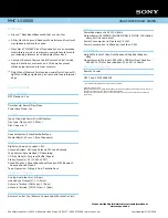 Preview for 2 page of Sony HCD-LX10000 - Cd Deck/receiver For High Power Mini Hi-fi System Specification Sheet