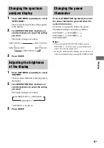 Preview for 25 page of Sony HCD-LX10000  (MHC-LX10000) Operating Instructions Manual