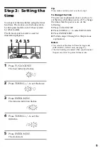 Предварительный просмотр 9 страницы Sony HCD-LX90AV - Compact Hi-fi Stereo System Operating Instructions Manual